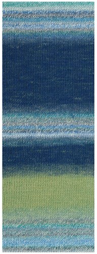 Lana Grossa Gomitolo Fusione 2021 Mint/Lichtgrijs/Grijs/Licht/Donkerblauw/Antraciet/Limegroen/Grijs-2