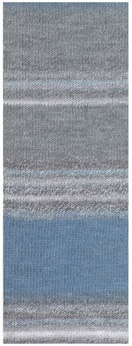 Lana Grossa Gomitolo Fusione 2022 Zilver/Licht/Middelgrijs/Ijs/Grijs Blauw/Wit-2