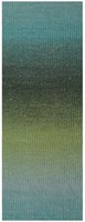 Lana Grossa Gomitolo Gala 4022 Mint/Grijsblauw/Lichtolijf/Modder-2