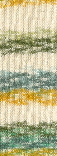 Lana Grossa Gomitolo Hippie 3037 Masgeel/Lichtgroen/Licht/Donkerbenzine/Donkergrijs/Mint/Donkerolijf/Zwaargroen/Natuur-2