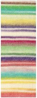 Lana Grossa Gomitolo Magico 3027 Licht/Geelgroen/Geel/Beige/Ecru/Grijs Violet/Bes/Bruin/Groen/Turkoois/Wijnrood-2