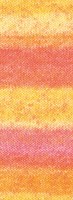 Lana Grossa Gomitolo Mambo 2031 Oranje/Zalmroze/Roze/Lichtgeel/Zonnengeel-2