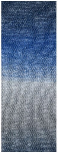 Lana Grossa Gomitolo Versione 455 Jeans/Koningsblauw/Grijsblauw/Licht/Medium/Donkergrijs/Zwartblauw-2