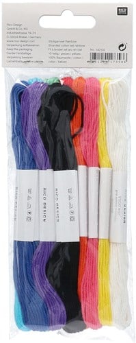 Rico Sticktwist Borduurgarenpakket 8m 003 Rainbow-3