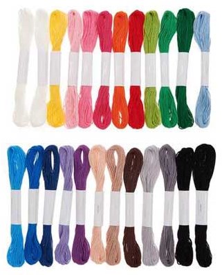 Rico Sticktwist Borduurgarenpakket 8m 006 Multicolour Classic-2