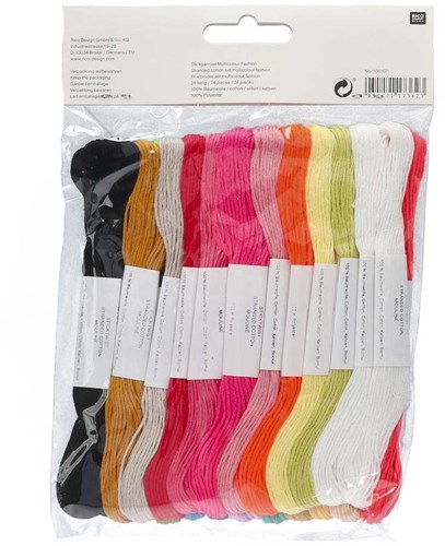 Rico Sticktwist Borduurgarenpakket 8m 008 Multicolour Fashion-3