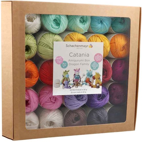 Catania Amigurumi Box Dragon Family nl/fr