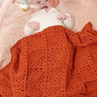 Granny Square Babydeken Ledikant Unicolour Haakpakket