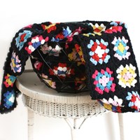 Haakpatroon Basic Merino granny square sjaal-3
