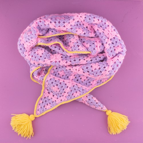 Granny’s Shawl Haakpakket 040 Pink Sand-2