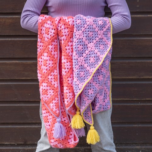 Granny’s Shawl Haakpakket 040 Pink Sand-3