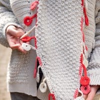 Voorjaars vest en sjaal Haakpakket Amazing Birch S/M-3