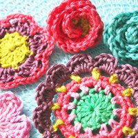 Patroon Haak-aan bloemen