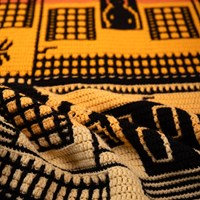 Haunted Hilltop Horror House Spooky Vintage Colorway Haakpakket - Inclusief Digitaal Patroon-3