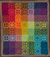 Burst of Joy Deken Happy Haakpakket Organicon - Anke Wintermans