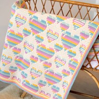 Spreading The Love Baby Blanket Garenpakket-2