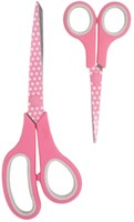 Hemline Set Stoffenschaar (21cm) & Borduurschaar (13,5cm) Pink