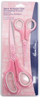 Hemline Set Stoffenschaar (21cm) & Borduurschaar (13,5cm) Pink