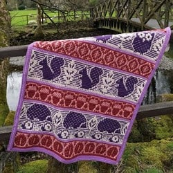 Flora's Fauna CAL Highland Heathers DK Garenpakket