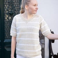 Breipakket Zomertruitje met V-hals-3