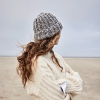 Cool Merino Print Patentmuts Breipakket