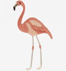 Borduurpatroon Flamingo