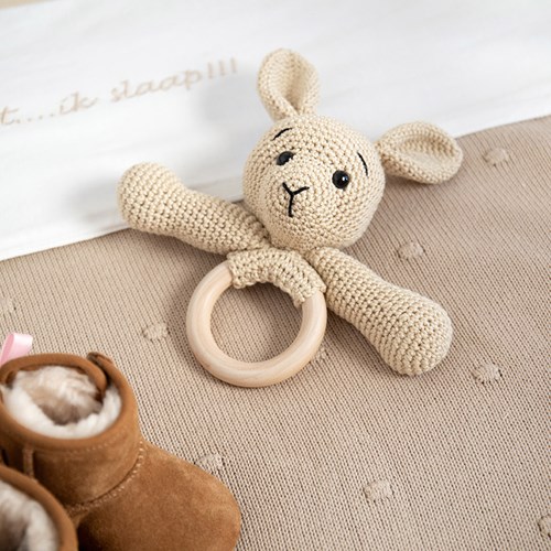 Konijn rammelaar – Go Handmade Sensory Kit Haakpakket