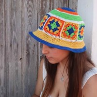 Haakpatroon Bucket Hat