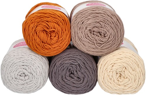 Organic Cotton Zigzag Babydeken Haakpakket 2-2