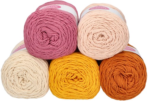 Organic Cotton Zigzag Babydeken Haakpakket 3-2
