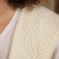 Kort Vest Zonder Mouw Elegant Breipakket-3