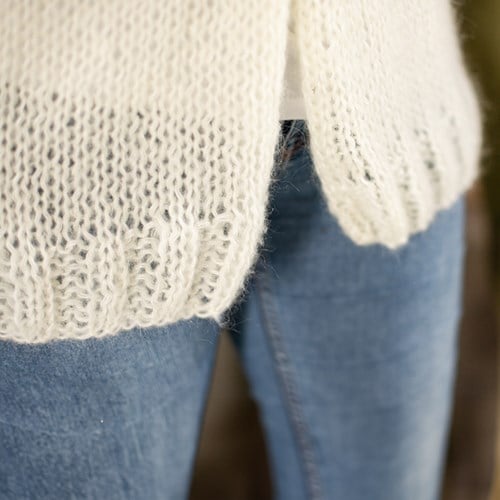 Kort Vest Zonder Mouw Breipakket Elegant