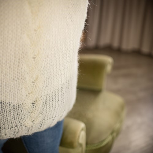 Kort Vest Zonder Mouw Breipakket Elegant