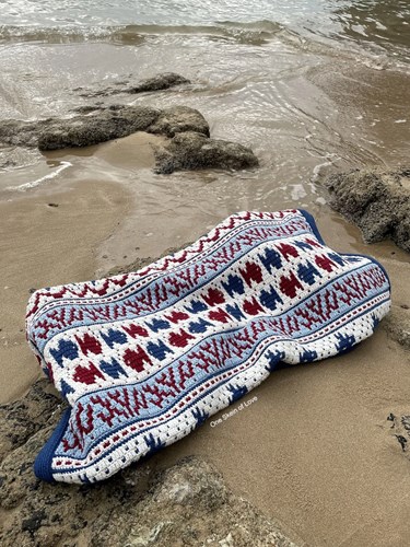 One Skein of Love Sea Life Deken CAL Garenpakket-3