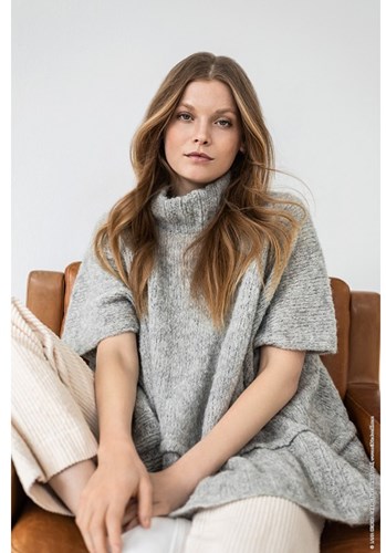 Breipatroon Nuvoletta Poncho-2