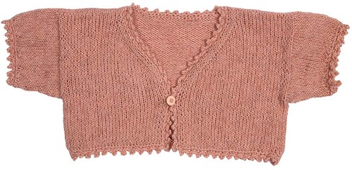 Ecopuno Baby Bolero Breipakket 86/92 Peach