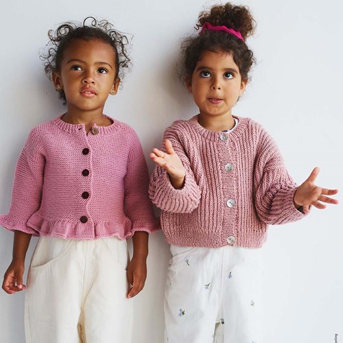 Alta Moda Cotolana Vest Breipakket 104/110 Old Pink-2