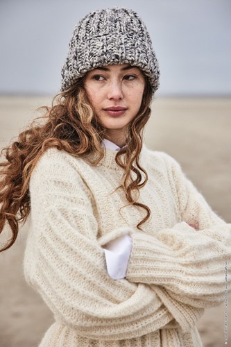 Cool Merino Print Patentmuts Breipakket-2