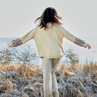 Cool Merino Big Jacquard Trui Breipakket 48/50-3