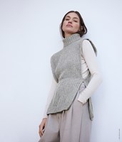 Lana Grossa Cool Merino Wikkelvest Breipakket Maat 48/50-2