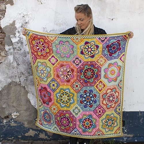 Persian Tiles Janie Crow Eastern Jewels Deken Haakpakket-2