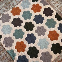 Breipatroon Bloemen Quilt Deken-2