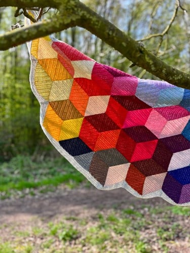 Scheepjes Tumbling Blocks Shawl Garenpakket-2