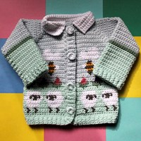 Babyvestje Bloemetjes en Bijtjes Haakpakket-2