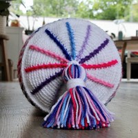 Haakpatroon Rolkussen Zigzag Mozaïek-3
