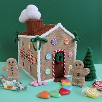 Haakpatroon Peperkoekhuisje Poppenhuis