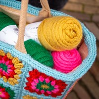 hippe granny square tas xl wolplein