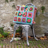 Hippe Granny Square Tas XL Haakpakket-3