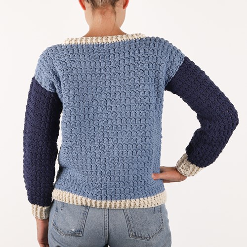 Colorblock Sweater XL 061 haakpakket-2