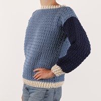 Colorblock Sweater L 061 haakpakket-3